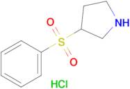 3-(Phenylsulfonyl)pyrrolidine hydrochloride