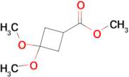 Methyl 3,3-dimethoxycyclobutanecarboxylate