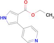 Ethyl 4-(pyridin-4-yl)-1H-pyrrole-3-carboxylate