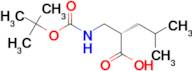 (S)-2-(((tert-Butoxycarbonyl)amino)methyl)-4-methylpentanoic acid