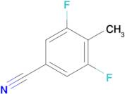 3,5-Difluoro-4-methylbenzonitrile