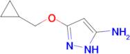 5-(Cyclopropylmethoxy)-1H-pyrazol-3-amine