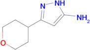 5-(Tetrahydro-2H-pyran-4-yl)-1H-pyrazol-3-amine