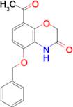 8-Acetyl-5-(benzyloxy)-2H-benzo[b][1,4]oxazin-3(4H)-one