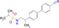 N-(2-(4'-Cyano-[1,1'-biphenyl]-4-yl)propyl)propane-2-sulfonamide