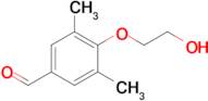 4-(2-Hydroxyethoxy)-3,5-dimethylbenzaldehyde