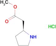 (S)-Methyl 2-(pyrrolidin-2-yl)acetate hydrochloride