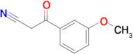 3-(3-Methoxyphenyl)-3-oxopropanenitrile