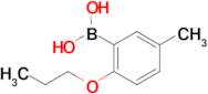 (5-Methyl-2-propoxyphenyl)boronic acid