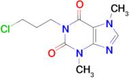 1-(3-Chloropropyl)-3,7-dimethyl-1H-purine-2,6(3H,7H)-dione