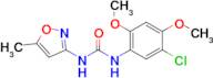 1-(5-Chloro-2,4-dimethoxyphenyl)-3-(5-methylisoxazol-3-yl)urea