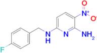 N2-(4-Fluorobenzyl)-5-nitropyridine-2,6-diamine