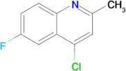 4-Chloro-6-fluoro-2-methylquinoline