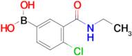 (4-Chloro-3-(ethylcarbamoyl)phenyl)boronic acid