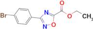 Ethyl 3-(4-bromophenyl)-1,2,4-oxadiazole-5-carboxylate