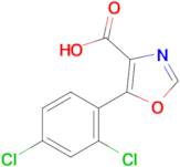 5-(2,4-Dichlorophenyl)oxazole-4-carboxylic acid