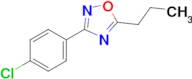 3-(4-Chlorophenyl)-5-propyl-1,2,4-oxadiazole