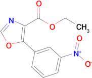 Ethyl 5-(3-nitrophenyl)oxazole-4-carboxylate