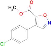 Methyl 4-(4-chlorophenyl)isoxazole-5-carboxylate