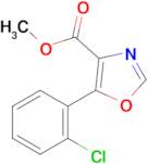 Methyl 5-(2-chlorophenyl)oxazole-4-carboxylate