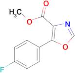 Methyl 5-(4-fluorophenyl)oxazole-4-carboxylate