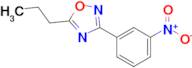 3-(3-Nitrophenyl)-5-propyl-1,2,4-oxadiazole