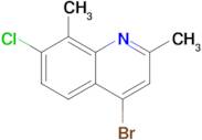4-Bromo-7-chloro-2,8-dimethylquinoline