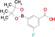 3-Fluoro-5-(4,4,5,5-tetramethyl-1,3,2-dioxaborolan-2-yl)benzoic acid