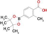 2-Methyl-4-(4,4,5,5-tetramethyl-1,3,2-dioxaborolan-2-yl)benzoic acid