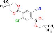 4-Chloro-2,5-bis(5,5-dimethyl-1,3,2-dioxaborinan-2-yl)benzonitrile