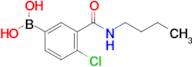 (3-(Butylcarbamoyl)-4-chlorophenyl)boronic acid