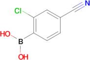 (2-Chloro-4-cyanophenyl)boronic acid
