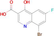 8-Bromo-6-fluoro-4-hydroxyquinoline-3-carboxylic acid