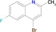 4-Bromo-6-fluoro-2-methylquinoline