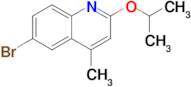 6-Bromo-2-isopropoxy-4-methylquinoline