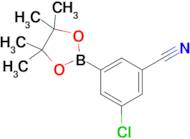 3-Chloro-5-(4,4,5,5-tetramethyl-1,3,2-dioxaborolan-2-yl)benzonitrile