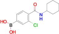 (3-Chloro-4-(cyclohexylcarbamoyl)phenyl)boronic acid