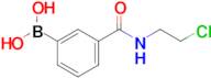 (3-((2-Chloroethyl)carbamoyl)phenyl)boronic acid