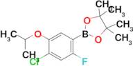 2-(4-Chloro-2-fluoro-5-isopropoxyphenyl)-4,4,5,5-tetramethyl-1,3,2-dioxaborolane