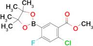 Methyl 2-chloro-4-fluoro-5-(4,4,5,5-tetramethyl-1,3,2-dioxaborolan-2-yl)benzoate