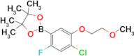 2-(4-Chloro-2-fluoro-5-(2-methoxyethoxy)phenyl)-4,4,5,5-tetramethyl-1,3,2-dioxaborolane