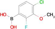 (4-Chloro-2-fluoro-3-methoxyphenyl)boronic acid