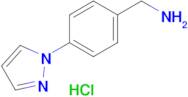 (4-(1H-Pyrazol-1-yl)phenyl)methanamine hydrochloride