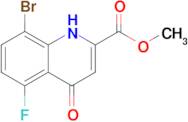 Methyl 8-bromo-5-fluoro-4-hydroxyquinoline-2-carboxylate