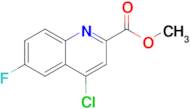 Methyl 4-chloro-6-fluoroquinoline-2-carboxylate