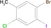 1-Bromo-4-chloro-2-iodo-5-methylbenzene