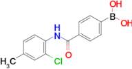 (4-((2-Chloro-4-methylphenyl)carbamoyl)phenyl)boronic acid