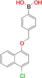 (4-(((4-Chloronaphthalen-1-yl)oxy)methyl)phenyl)boronic acid