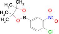 2-(4-Chloro-3-nitrophenyl)-4,4,5,5-tetramethyl-1,3,2-dioxaborolane