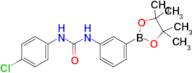 1-(4-Chlorophenyl)-3-(3-(4,4,5,5-tetramethyl-1,3,2-dioxaborolan-2-yl)phenyl)urea